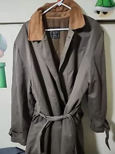 Gabardina de colección Christian Dior Monsieur talla 44L verde-marrón. Mancha, VER FOTOS - Imagen 1 de 17