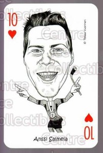 2011-12 Finnish World Champions Playing Card #10 Anssi Salmela