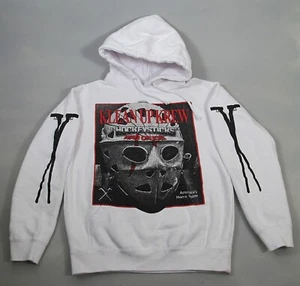 SosMula Klean Up Krew Hoodie Mens Size Small White Rare READ DESC. - Picture 1 of 12
