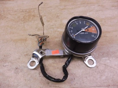 Honda CB350 1971 Twin H1540+ tacómetro tacómetro indicador dial y soporte de montaje tablero Foto 1 de 4