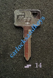 2009-2014 Kawasaki Vulcan 1700 Nomad Key Blank - Picture 1 of 3