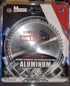 MK Morse Metal Devil NXT Aluminum Cutting Carbide Blade 6-1/4" 54T  101585 - Picture 1 of 1
