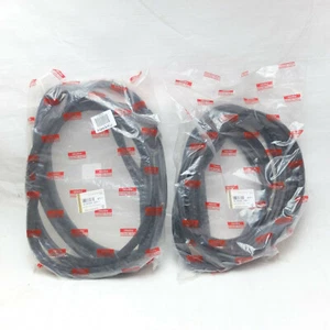 ISUZU Trooper 87-91 type 5 doors Front Door Weather Strip seal rubber RL Pair - Picture 1 of 7