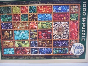 GEM TRAY 1000 Piece Jigsaw Puzzle by Cobble Hill Beads Jewelry COMPLETE - Picture 1 of 1