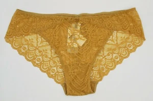 Intimissimi Low-Rise Lace Brief Panties Honey Yellow Sz: S Small New w/Tags - Picture 1 of 6