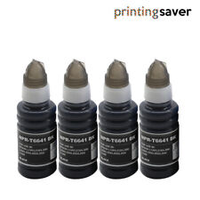 Non-oem 4BK Ink Bottles alternative for Epson EcoTank L100 L120 L220 L310 L550