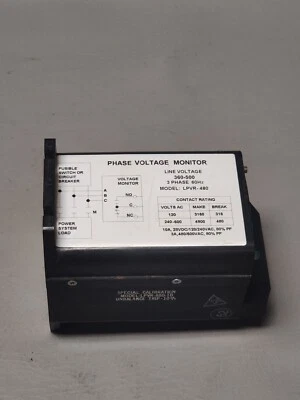 INSTRUMENT TRANSFORMERS Phase voltage monitor LPVR-480-10 - Image 1 of 2