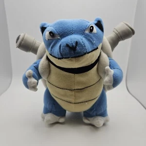 Muñeca de peluche Blastoise juguete Nintendo Pokemon 1999 Play by Play 6" - Imagen 1 de 6