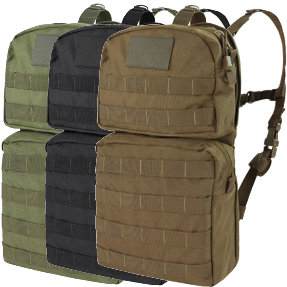Mochila transportadora de bexiga Condor HCB2 MOLLE hidratação de água H2O 2,5L pacote II - Imagem 1 de 1