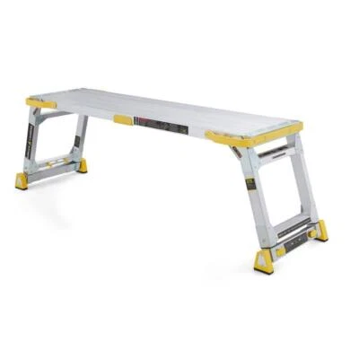 Gorilla Ladders Work Platforms 4.6' x 2.5' Aluminum Heavy-Duty PRO Slim-Fold - Image 1 of 4