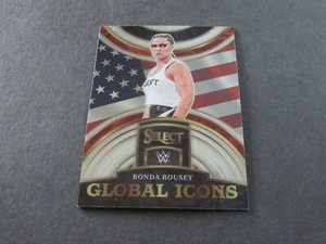 2023 WWE Select Ronda Rousey Global Icons Card #21