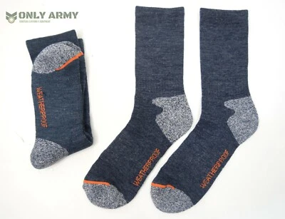 4 pares de calcetines azules WEATHERPROOF® para exteriores acolchados térmicos trabajo senderismo caminar Foto 1 de 4