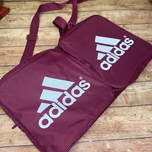 Adidas Duffel Gym Travel Bag Maroon ￼ Large