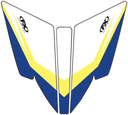 Kit gráfico guardabarros delantero Effex de fábrica amarillo 19-30620 Foto 1 de 1