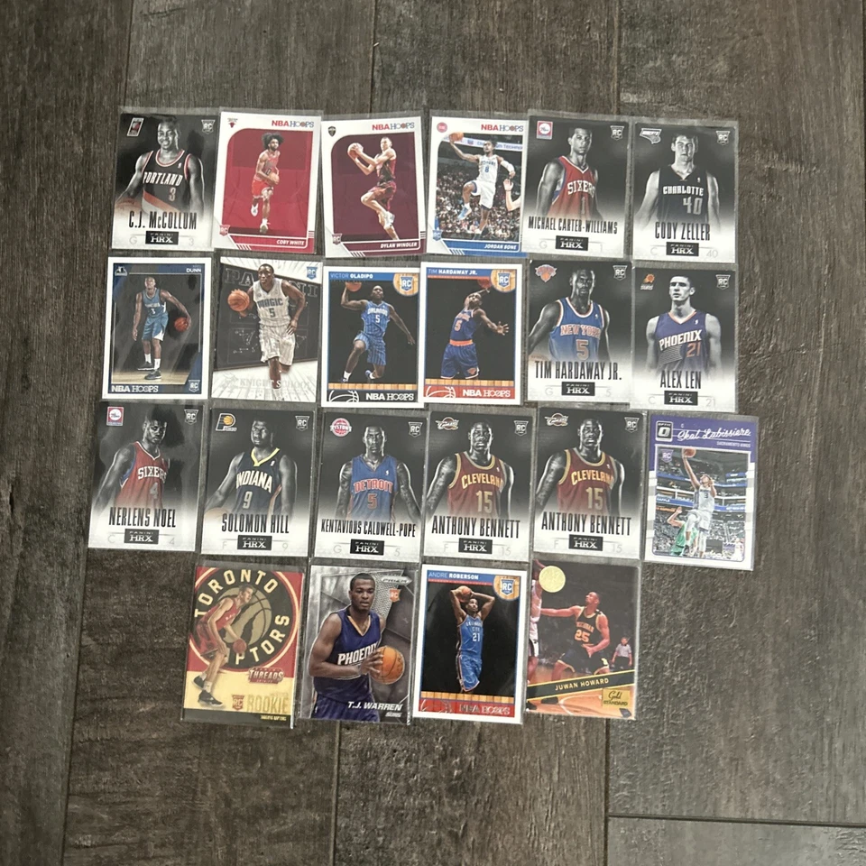 Lote de novato NBA muy barato/asequible (lote de 22 tarjetas - 1994-2020) Foto 1 de 3