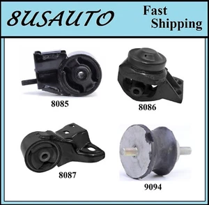 4PCS MOTOR & TRANS MOUNT FIT 1989-1992 FORD PROBE 2.2L TURBO - MANUAL TRANS - Picture 1 of 6