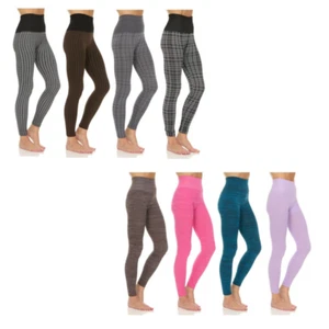 Damen-Leggings mit hoher Taille - mehrere Farben Yoga, Fitnessstudio, dehnbar kostenloser Versand - Bild 1 von 9
