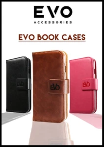 Premium Quality Wallet Case for Apple iPhone 5C by Evo - Black - Fast Delivery - Picture 1 of 1