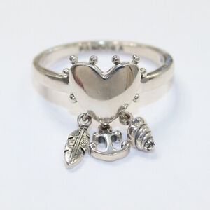 NEW AUTHENTIC PANDORA RING SPIRITUAL SYMBOLS CHOOSE SIZE 197187 W SUEDE POUCH