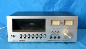 PIONEER CT-F2121 Stereo Cassette Tape Deck. ricambi o riparazione. si accende. - Foto 1 di 7