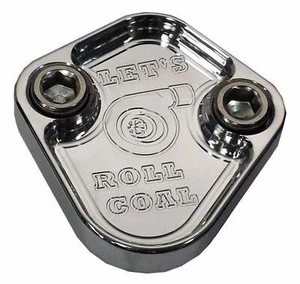 Fuel Pump Block Off Plate fits Cummins 4BT & 6BT Engines Billet 6061 CNC USA - Picture 1 of 1