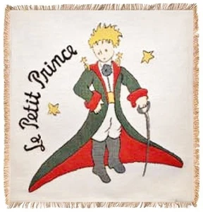 PETIT PRINCE COSTUME LITTLE PRINCE 60" BELGIAN TAPESTRY THROW BED SPREAD 7151 - Picture 1 of 7