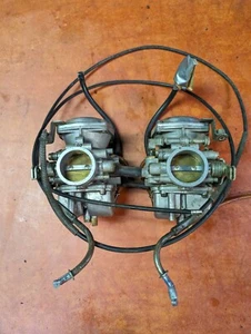 1973 Yamaha TX750 OHC Twin Mikuni Solex carburetors carbs set 1974 - Picture 1 of 13