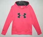 Under Armour Pink Ribbon Storm Women's Size Medium Cold Gear Hoodie Nice!