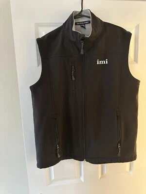 Men's Soft Shell Vest Black Large , Worn Twice - IMI Label- Devon And Jorge - Image 1 of 4