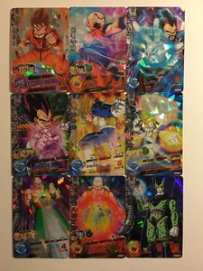 Dragon Ball Heroes H1 Super Rare Set 9/9 - Picture 1 of 2