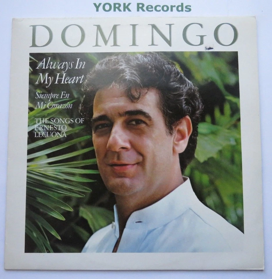 FM 38828 - PLACIDO DOMINGO - Always In My Heart - Excellent Condition LP Record - Image 1 of 1