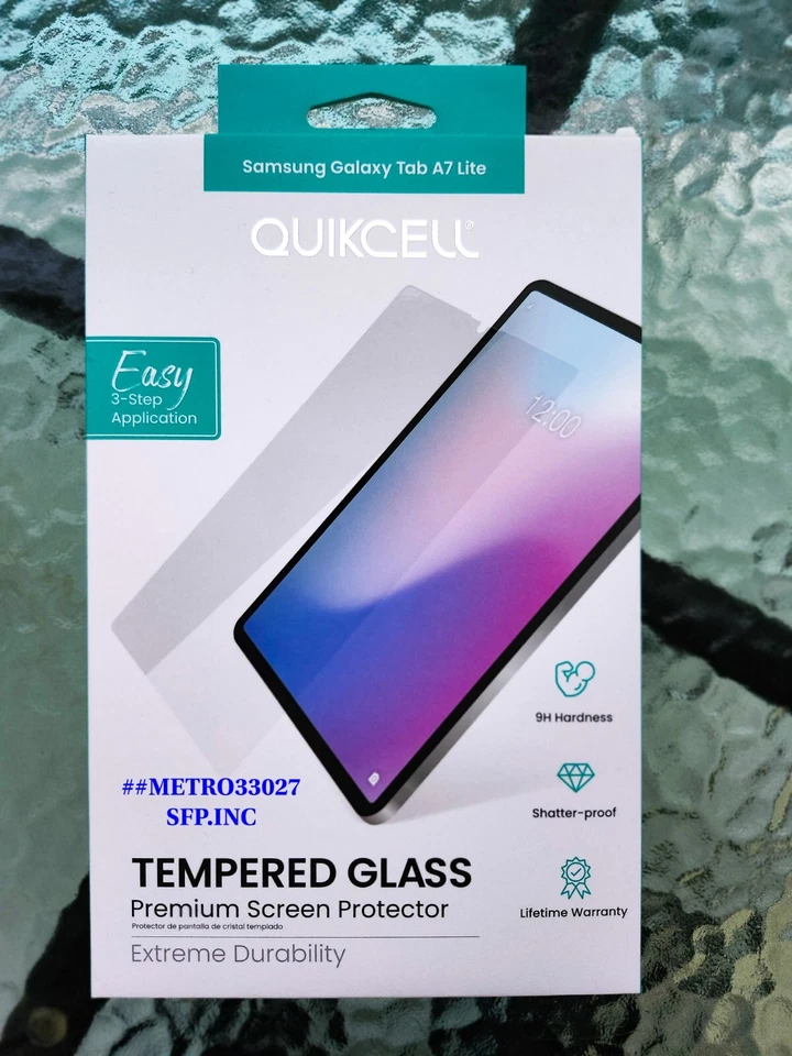 Quikcell Tempered Glass for Metro by T-Mobile Samsung Galaxy Tab A7 Lite $9.99 - Image 1 of 4