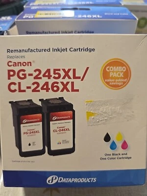 Black/Tricolor XL High Yield Ink Cartridges - Compatible with Canon - Image 1 of 2