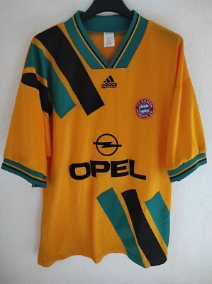 BAYERN MUNICH 1993-1995 away Opel camiseta shirt trikot maillot maglia XL - Imagen 1 de 4