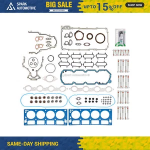 Full Gasket Set Head Bolts Fit 06-09 Buick Chevrolet Pontiac 5.3 OHV VIN C - Bild 1 von 10
