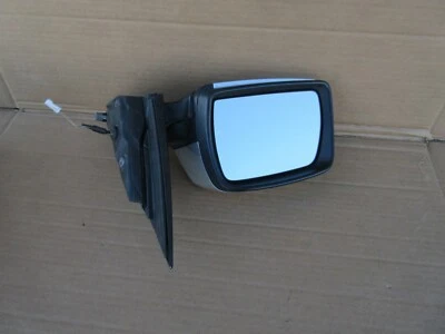 Espelho dianteiro esquerdo da porta elétrica 2007 BMW X3 3.0SI PRATA E1 010790  - Imagem 1 de 4