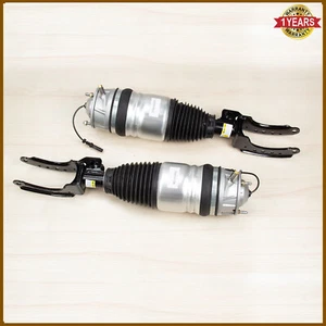 For 2011-18 Porsche Cayenne S GTS Base Turbo Sport Front Air Suspension Struts - Picture 1 of 5