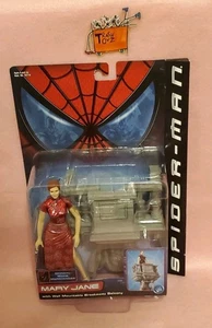 MARY JANE WATSON SPIDERMAN FILM ACTIONFIGUR MIT BALKON ZUBEHÖR TOYBIZ - Bild 1 von 3