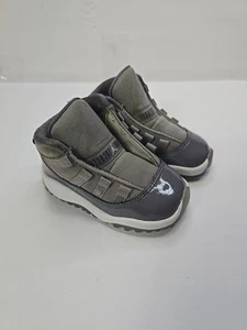 Air Jordan Sneakers Childs 5C Retro Gray Athletic Wear Shoes 378040-005 - Picture 1 of 14