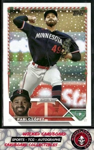 Pablo López 2023 Topps Holiday #H184 Minnesota Twins - Picture 1 of 2