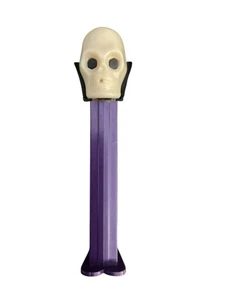 Vintage Dr. Skull Skeleton Pez Candy Dispenser Made in Slovenia With Feet - Picture 1 of 4