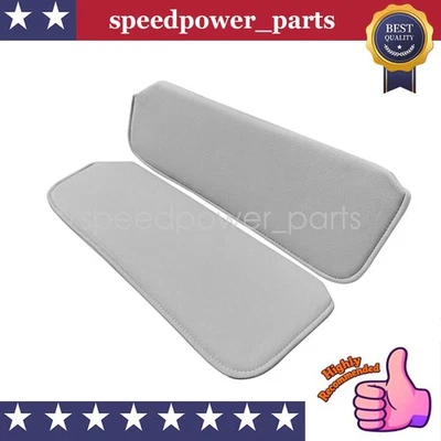 For 88-98 Chevy GMC Full Size Truck Sun Visor Light Grey Gray Cloth SV201-1808 Foto 1 de 4
