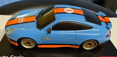 Vintage Kyosho Mini-Z, Auto Scale Porsche GT3 "Gulf" painted - Bild 1 von 4