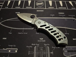 Spyderco Navigator C62BL Slotted Almite GIN-1 Japan Discontinued - Bild 1 von 4