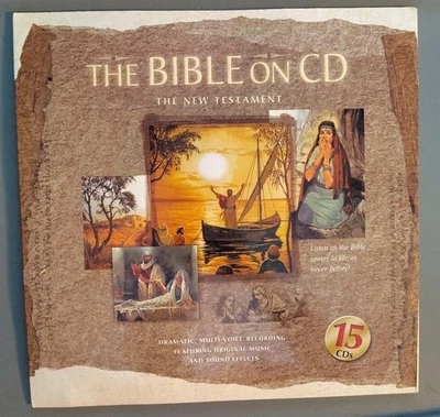 The Bible on CD Set Audio 15 CD New Testament Dramatic Multi-Voice Recording - Image 1 of 4
