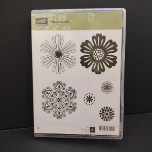 Stampin' Up! "Gemischter Bund" 125537 6er Stempelset, ausgemustert, Blumen.. - Bild 1 von 4