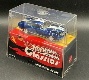 2003 HOT WHEELS AMERICAN CLASSICS 1966 SHELBY GT-350, BLUE, 1:43 #00591/02000 - Picture 1 of 4