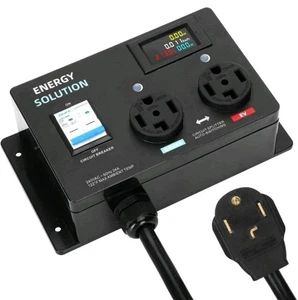 Interruptor de alimentación automático 240V para secadora y EV - NEMA 14-30, divisor EV, 24 amperios - Imagen 1 de 9