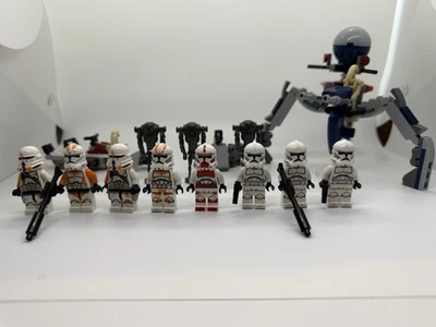 LEGO STAR WARS: Phase 2, 212th clone And Regular Phase 2 Clone Lot W/Instruction - Image 1 of 4