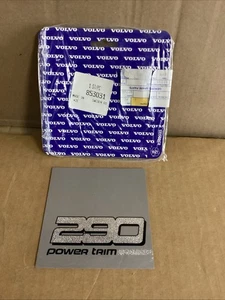 VOLVO PENTA *NEW OEM* 853031 DECAL (290 POWER TRIM) #853031 - Picture 1 of 4